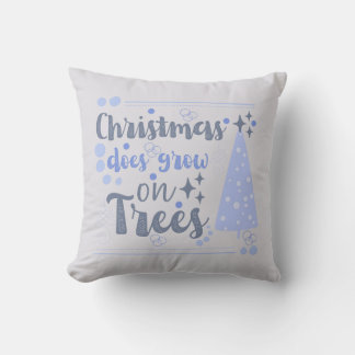 Cute Jul Pun Helgdag Kudde