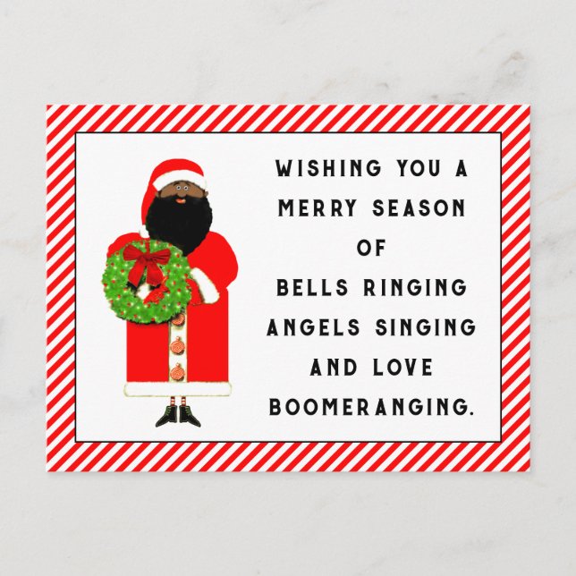 Cute jul Rhyme Vykort (Framsida)