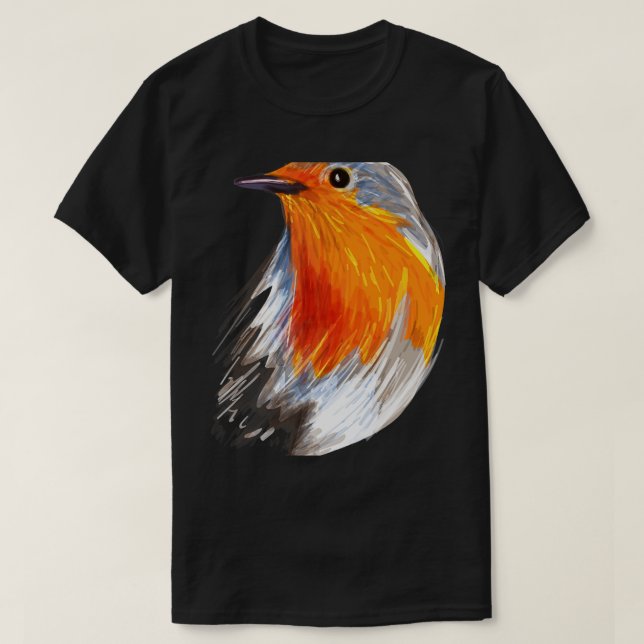 Cute jul Robin Costume Bird Watcher Birding T Shirt (Design framsida)