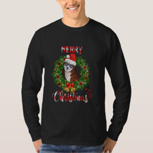 Cute jul Siberian husky Hund älskare Merry T Shirt