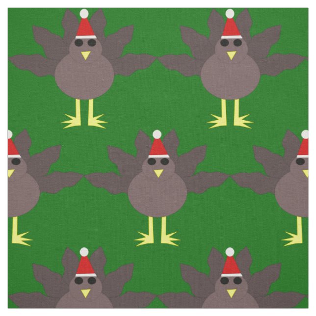 Cute Jul Turkiet Craft Fabric Tyg (Provkarta)