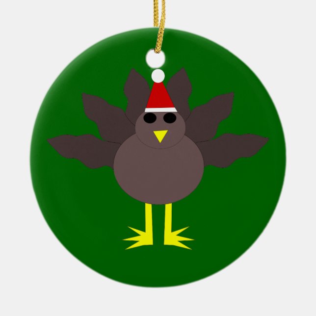 Cute Jul Turkiet Ornament (Framsidan)