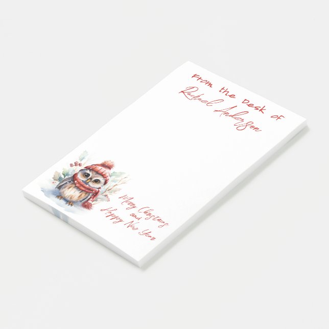 Cute jul Uggla Post-it Block (Vinklad)