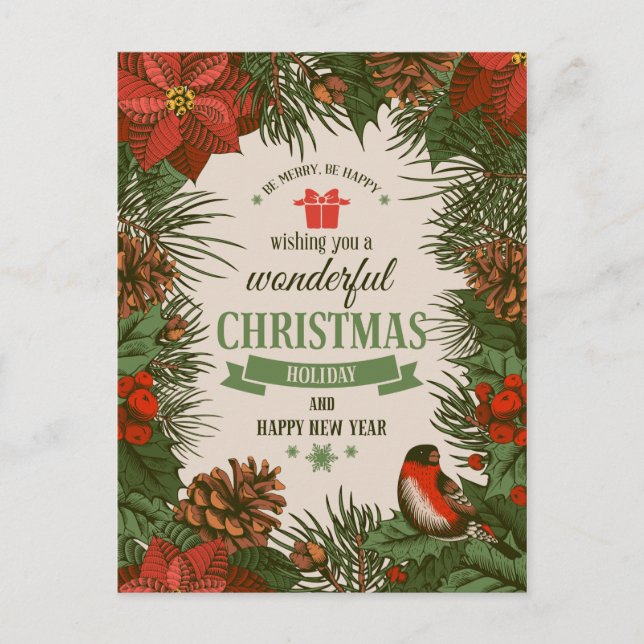 Cute-jul Vykort (Framsida)