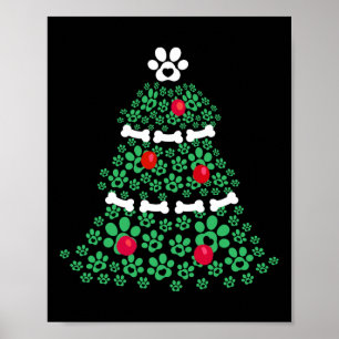 Cute Julafton Hund Tass Puppy Älskare Manar Poster