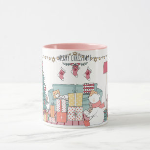 Cute Julbåt Mugg