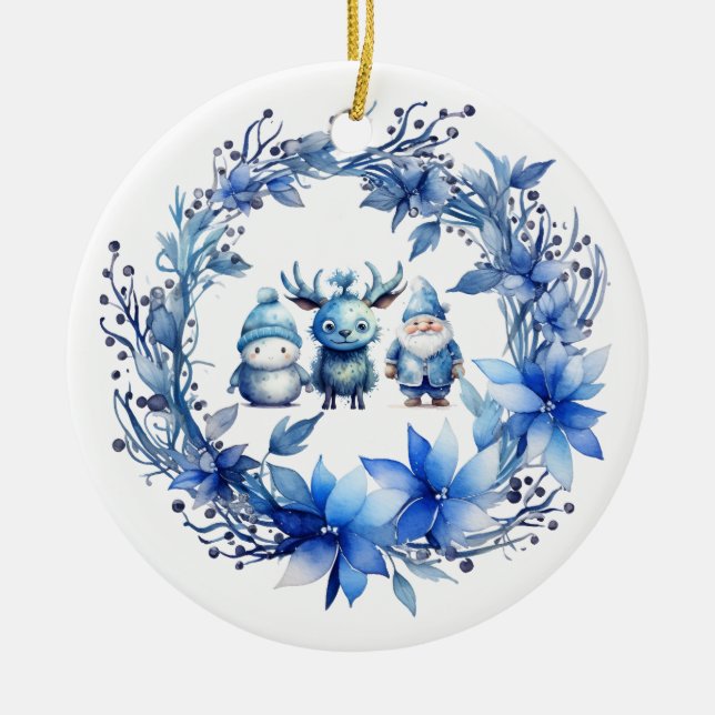 Cute Juldammar Ornament (Framsidan)