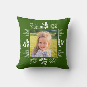 Cute julfoto kudde
