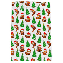 Cute Julgran Red Panda Santa Hat