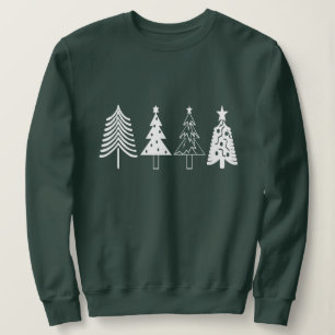 Cute Julgran Sweat Shirt Julafton Helgdagar T
