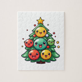 Cute Julgran-tecken Pussel