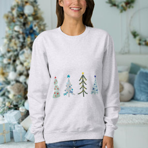Cute Julgranar doodle T Shirt