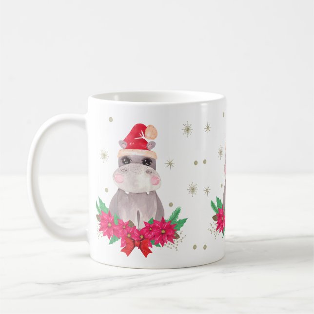 Cute-julhippo Kaffemugg (Vänster)