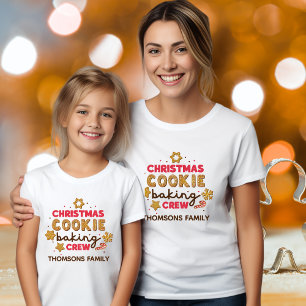 Cute-julkakor som gör att besättningsfamiljen matc t shirt