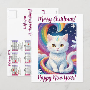 Cute-julkalender 2025 Personlig Helg Vykort
