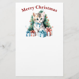 Cute-julklapp Brevpapper