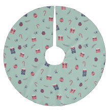 Cute Julklapp Ornaments Mönster