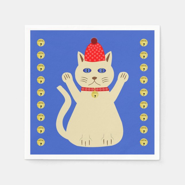 Cute-julklapp Pappersservett (Framsidan)