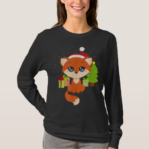 Cute-julklapp Santa Hat Julgran Tonåring G T Shirt