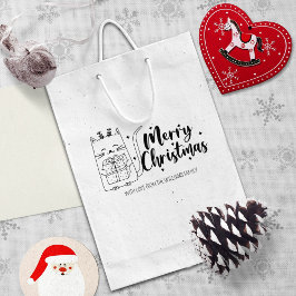 Cute-julklapp Stämpel