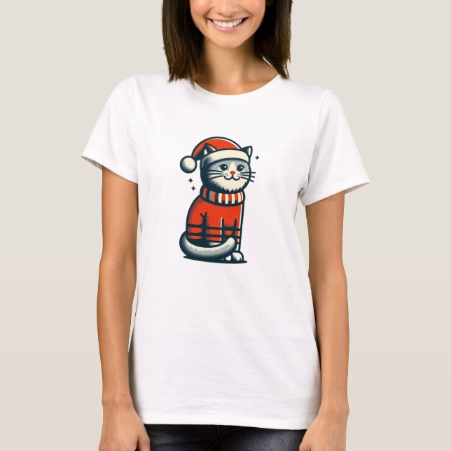 Cute-julklapp T Shirt (Framsida)