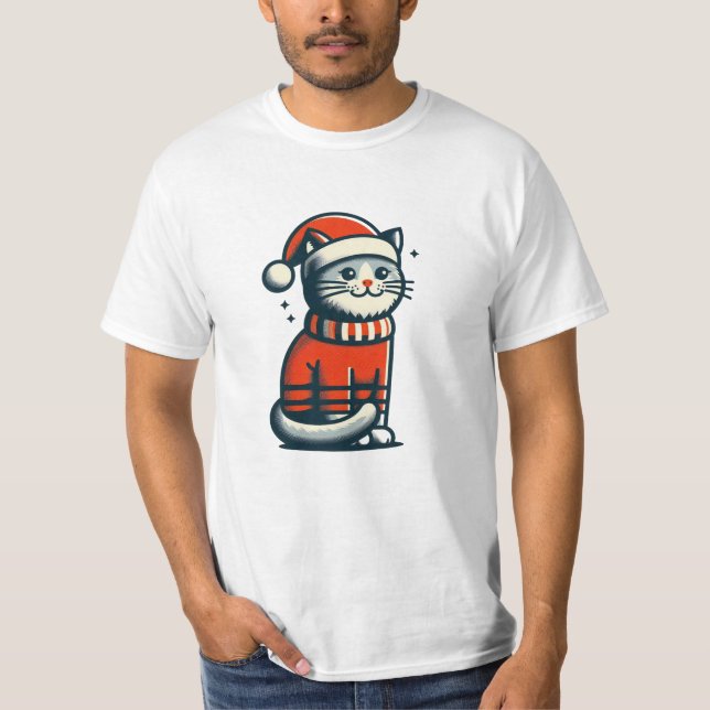 Cute-julklapp T Shirt (Framsida)