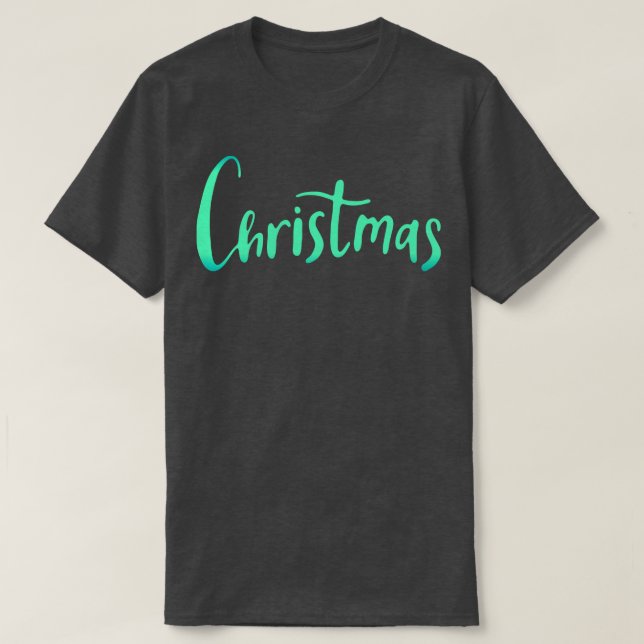 Cute Julklapp T Shirt (Design framsida)