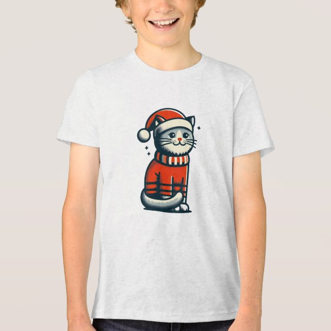 Cute-julklapp T Shirt (Framsida)