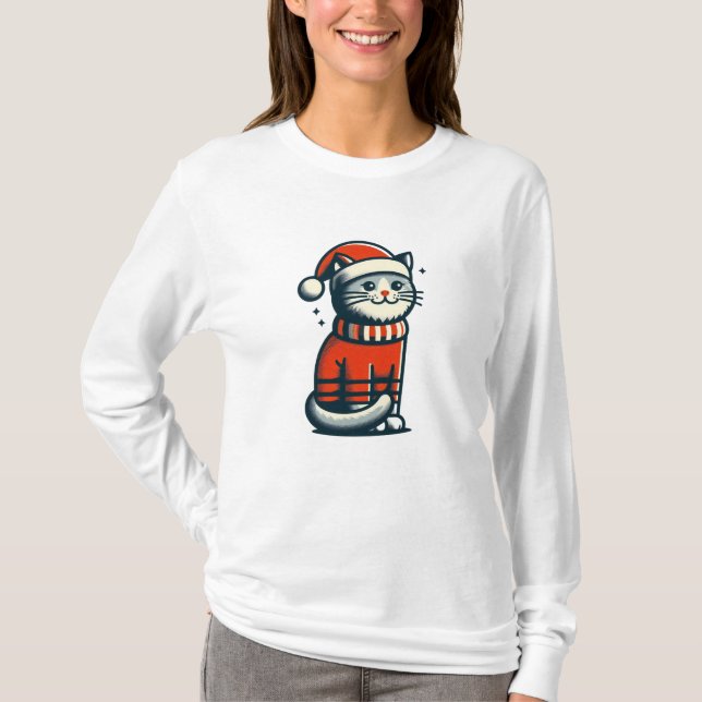 Cute-julklapp T Shirt (Framsida)