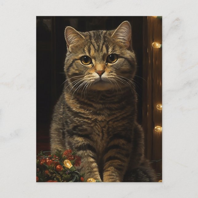 Cute-julklapp Vykort (Framsida)