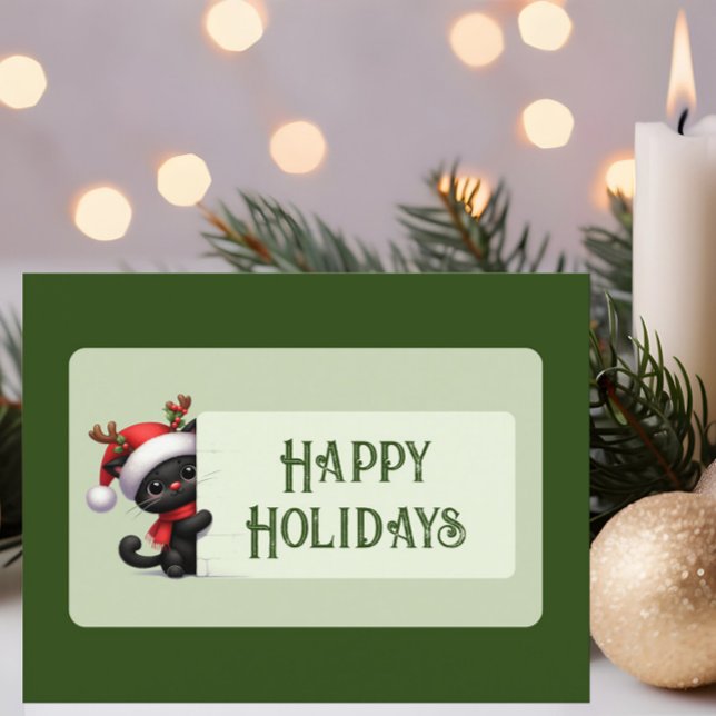 Cute-julklapp - vykort för Glad helg (Skapare uppladdad)