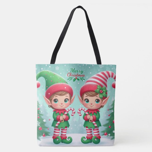Cute-julklappar Tygkasse (Framsida)