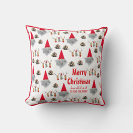 Cute-julklappsföretaget Red Dekorativ kudde