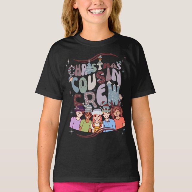 Cute julkussin Crew T Shirt (Framsida)