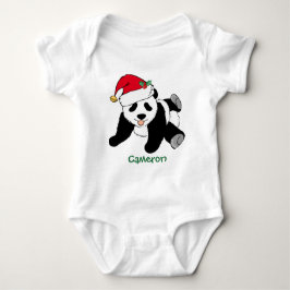 Cute-julparet i Santa Hat-Anpassningsbarna T Shirt