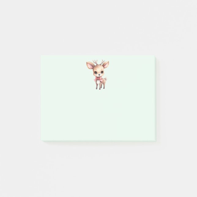 Cute julrenar post-it block (Framsida)