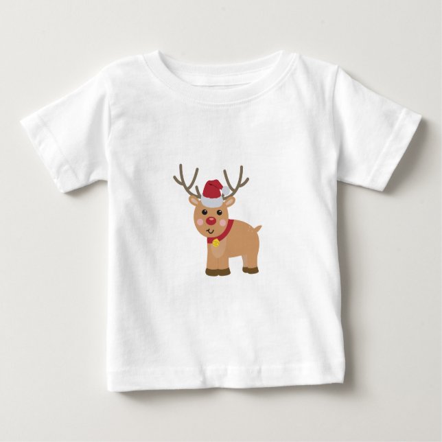 Cute julrenar t shirt (Framsida)