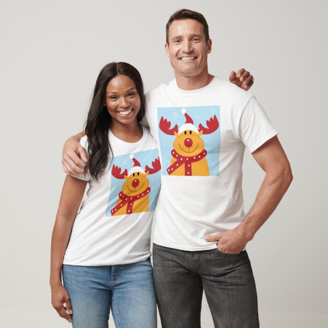 Cute julrenar tee (Unisex)