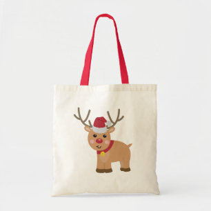 Cute julrenar tygkasse