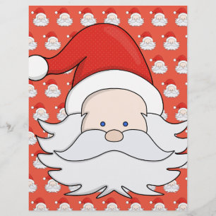 Cute Jultomten Brevhuvud
