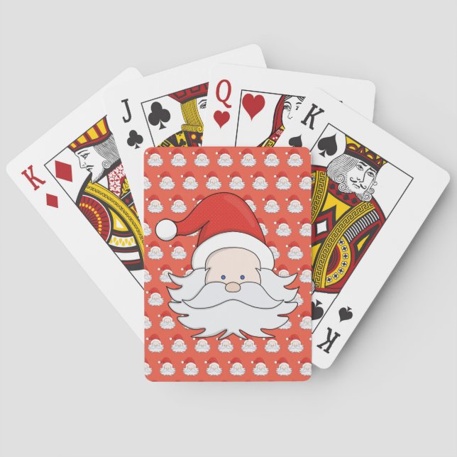Cute Jultomten Casinokort (Baksidan)