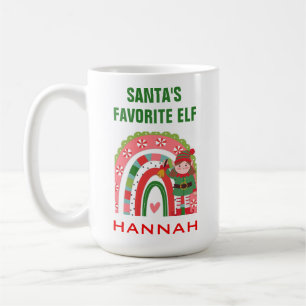 Cute jultomten Favorite Elf Kaffemugg