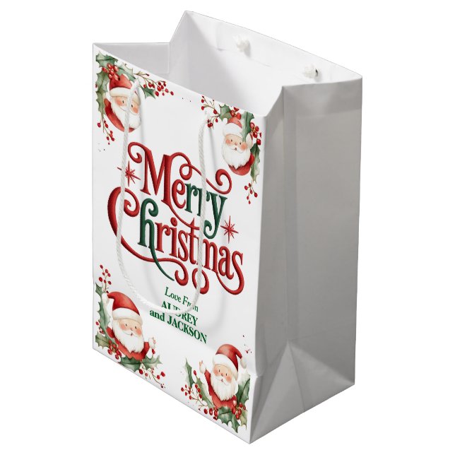 Cute Jultomten God jul (Framsidan Vinklad)