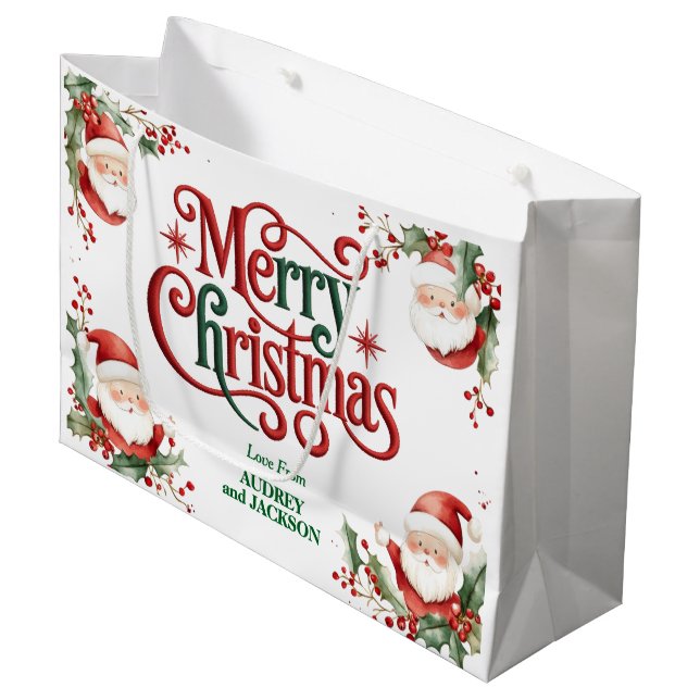 Cute Jultomten God jul (Framsidan Vinklad)