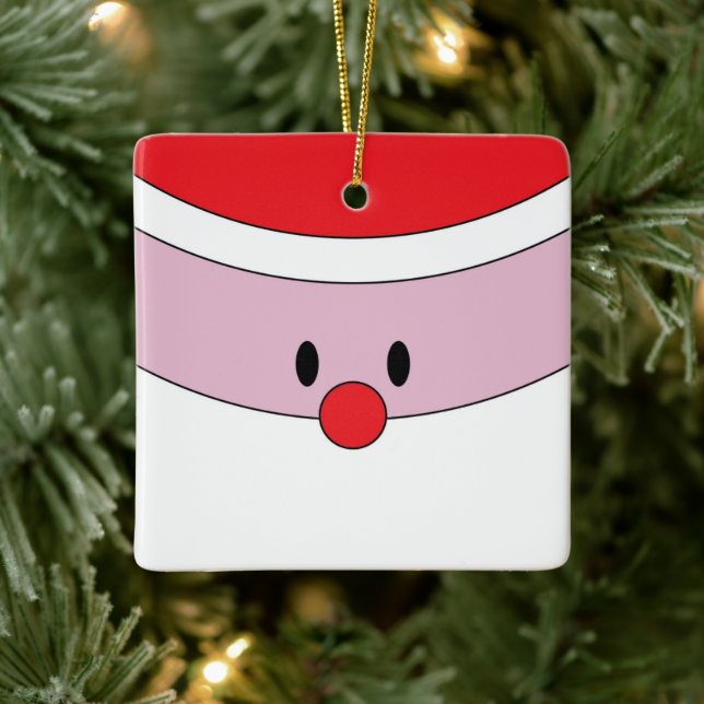 Cute Jultomten Julgransprydnad Keramik (Träd)