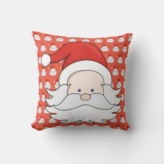Cute Jultomten Kudde (Framsida)