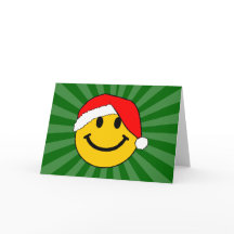 Cute jultomten Lycklig Ansikte
