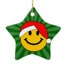 Cute jultomten Lycklig Ansikte