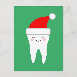 Cute Jultomten med två tecknader julkort Helg Vykort