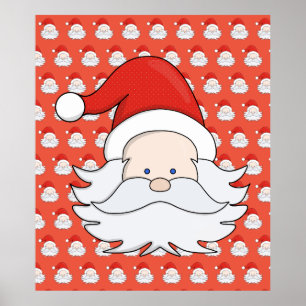 Cute Jultomten Poster
